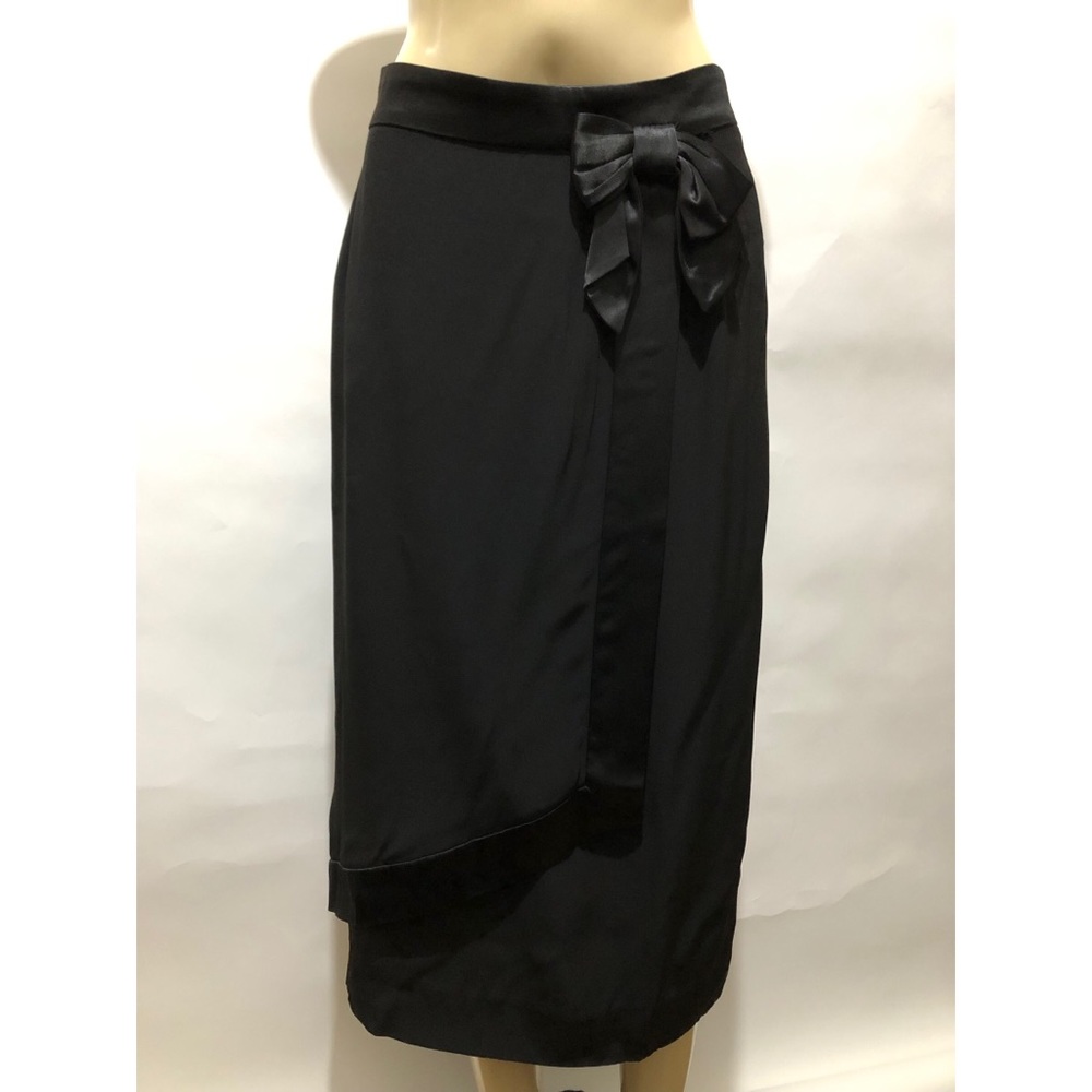 Bleu Marine Design Paris Black 12 US  46 EUR Skirt